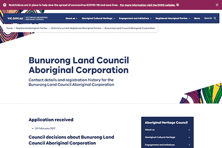 Bunurong Land Council Aboriginal Corporation